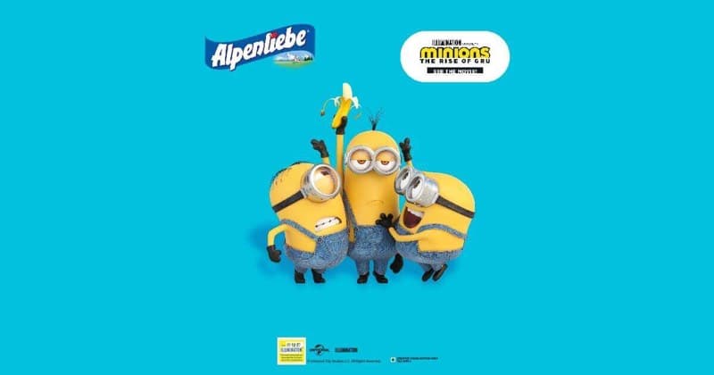 Alpenliebe minions