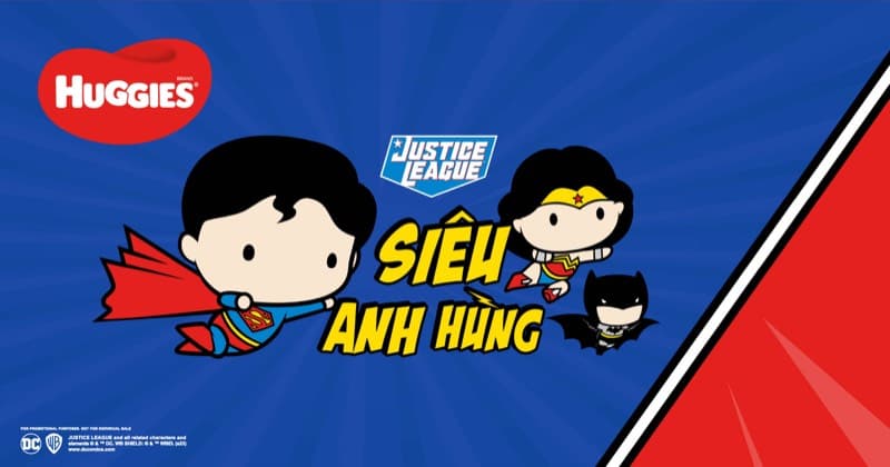 Huggies Justice League